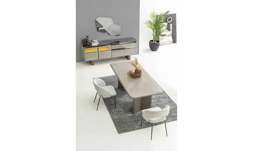 İnox Yemek Odası Takımı