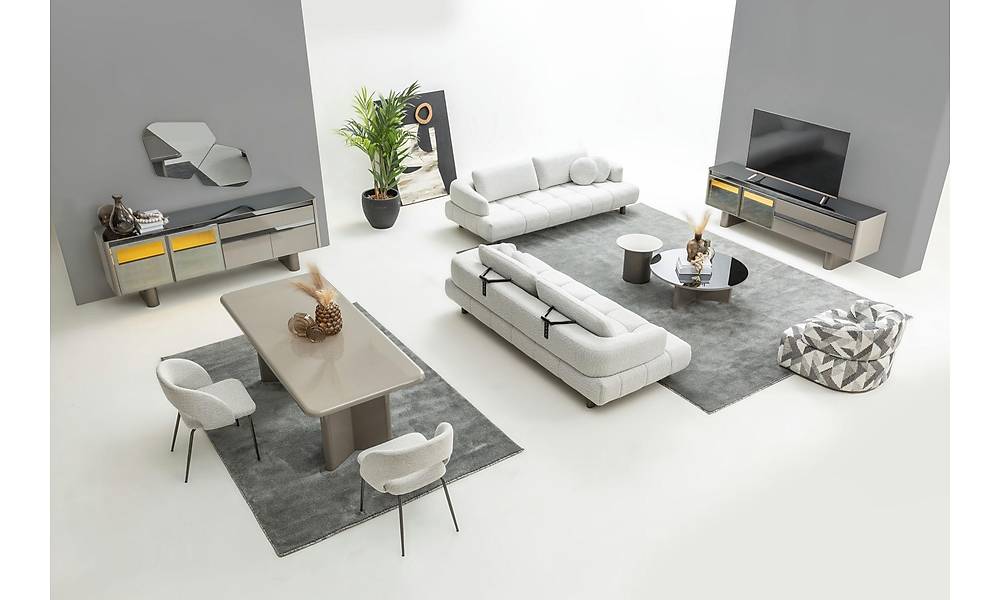 İnox Yemek Odası Takımı