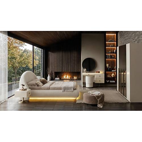 Marcel �� Kap� Reflekte Caml� Yatak Odas� Tak�m�