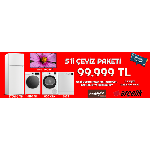 Arelik 5'Li Set