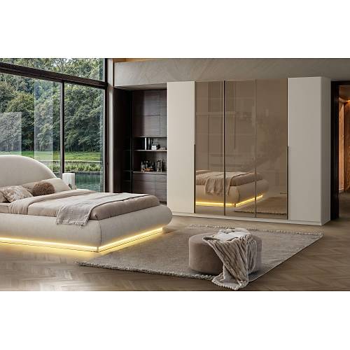 Marcel �� Kap� Reflekte Caml� Yatak Odas� Tak�m�