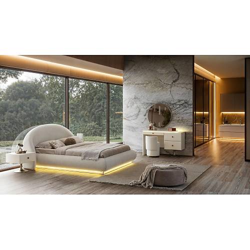 Marcel �� Kap� Reflekte Caml� Yatak Odas� Tak�m�