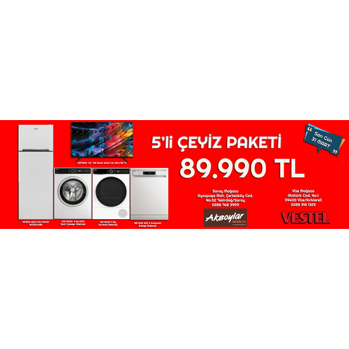 Vestel 5'Li Set