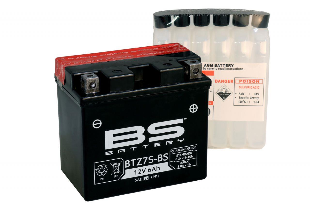 BS BATTERY BTZ7S-BS MOTOSİKLET AKÜ