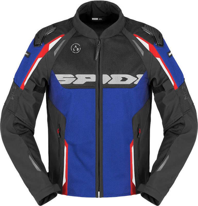 Spidi Race Warrior 2 Net Yazlık Ceket Siyah Mavi