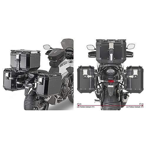 GIVI PLO1171CAM HONDA CB 500 X (19-23) - NX 500 (24-25) YAN �ANTA TA�IYICI