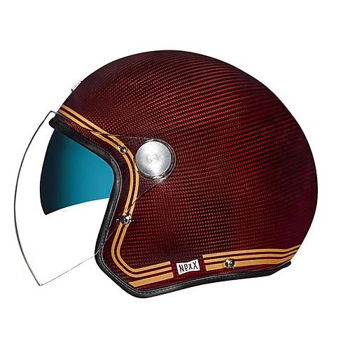 NEXX X.G20 LIGNAGE KARBON BORDO-SARI KASK