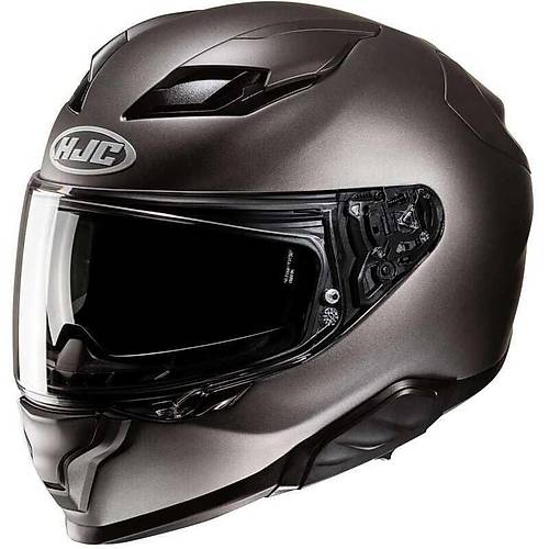 HJC F71 Semi Flat Titanium Kapal Kask