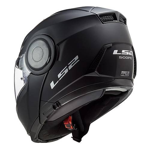 LS2 SCOPE MAT S�YAH KASK