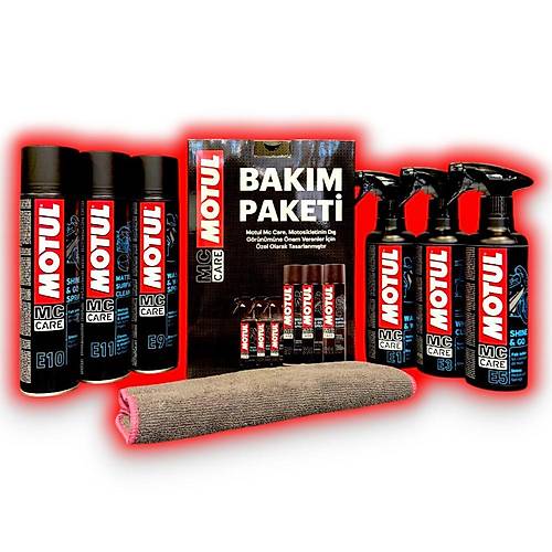 Motul Motosiklet Tezmizlik ve Bakm Seti