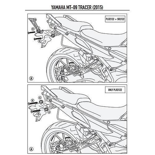 KAPPA KLR2122 YAMAHA TRACER 900 (15-17) YAN �ANTA TA�IYICI