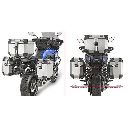 GIVI PLR2130CAM YAMAHA TRACER 700 (16-19) YAN �ANTA TA�IYICI