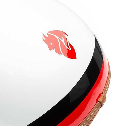 TUCANO URBANO EL JETTIN 6.0 YARIM KASK MILAN DEVIL �NC� BEYAZI