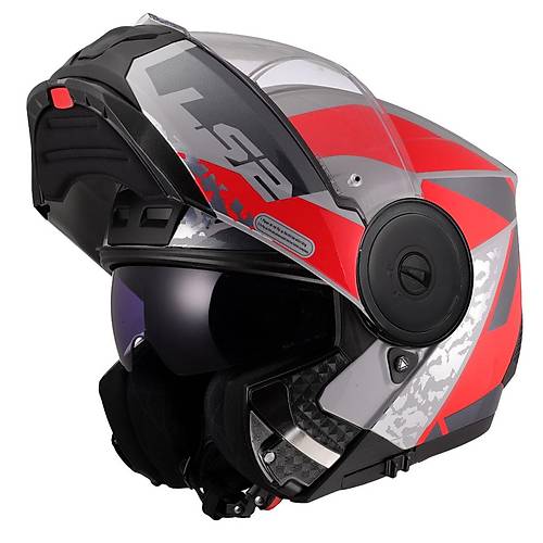 LS2 SCOPE 2 OXYD GR�-KIRMIZI KASK