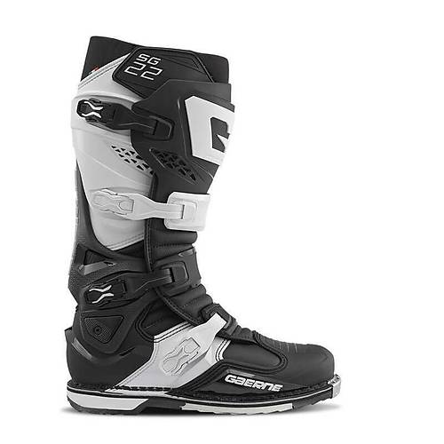 Gaerne Sg22 Siyah Beyaz Cross �izme