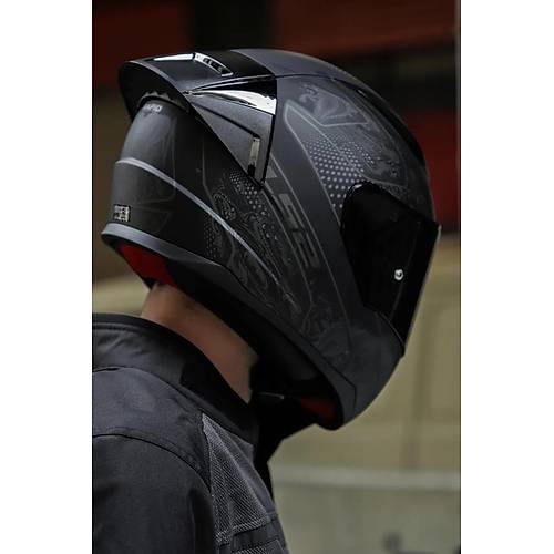 Ls2 Rap�d 2 Race Crypt Mat Siyah Kask