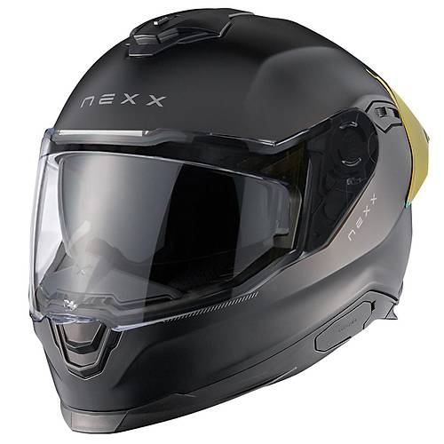Nexx Y.100r Subson�c Mat Siyah-K�rm�z� Kask