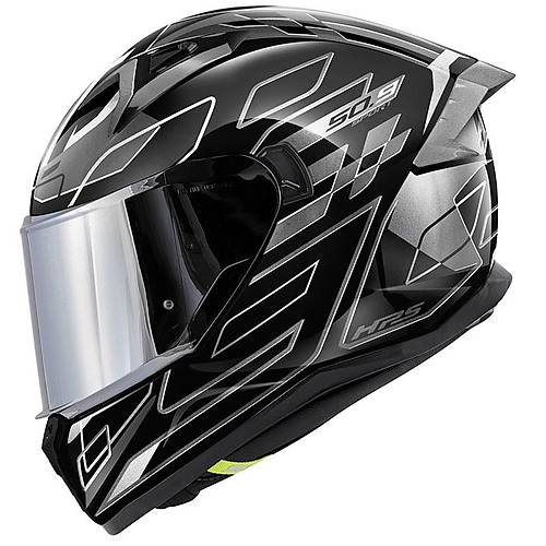 GIVI 50.9 ASSAULT S�YAH-TITANIUM-GR� KASK