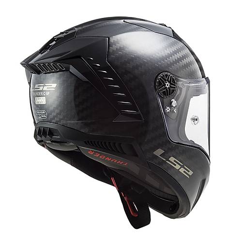 LS2 Thunder Karbon GP Aero Mat Siyah Kapal Kask