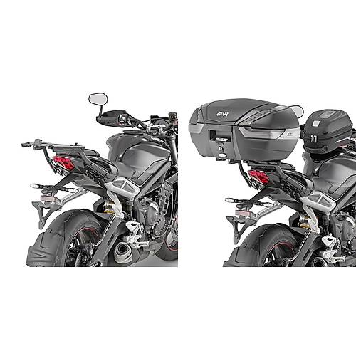GIVI 6412FZ TRIUMPH STREET TRIPLE 765 (17-20) ARKA �ANTA TA�IYICI