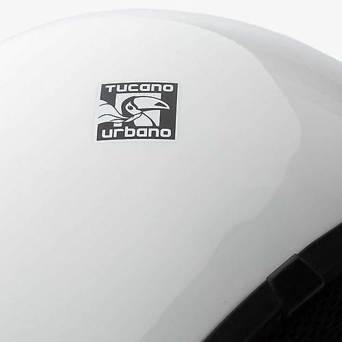 Tucano Urbano El Jett�n 6.0 Yar�m Kask Parlak Buz Beyaz�