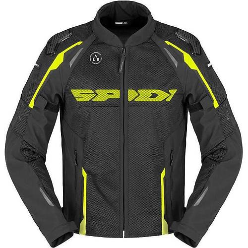 Spidi Race Warrior 2 Net Yazl�k Ceket Siyah Sar�