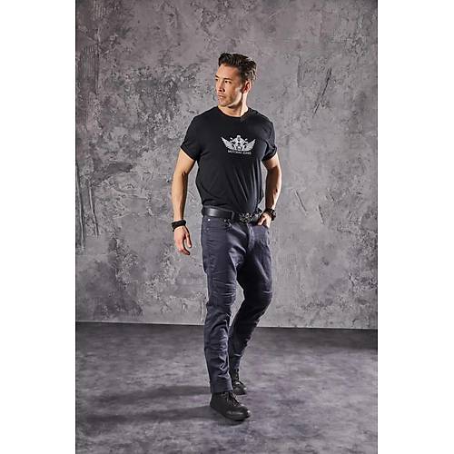 Motobike Jeans 5015 Ted Antrasit Gabardin Motosiklet Pantolonu