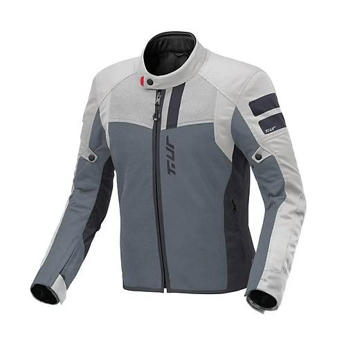 Tucano T.UR Elba Buz Mavisi-Antrasit Yazl�k Fileli Motosiklet Montu