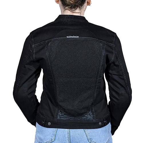 Rider Denim Efil Kad�n Motosiklet Mont