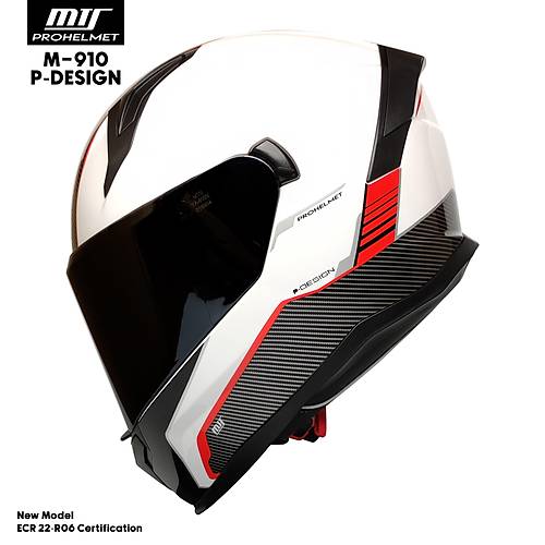 MTS 910 P-Design Whited Kapal Kask