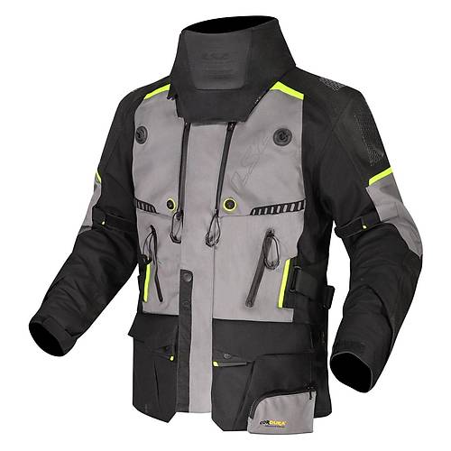 LS2 APOLLO MONT S�YAH-GR�-NEON SARI