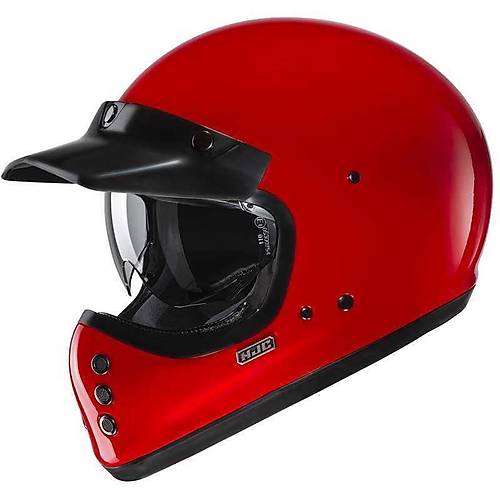 HJC V60 KASK KOYU KIRMIZI