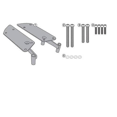 KAPPA KR2120 YAMAHA TRICITY 125-155 (14-24) ARKA �ANTA TA�IYICI