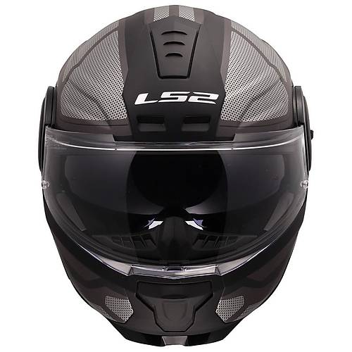 LS2 Scope 2 Axis Mat Siyah-Titanium Kask
