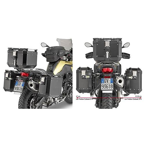 GIVI PL5127CAM BMW F750GS-F800GS- F850GS (18-26)-F850GS-F900GS ADVENTURE (19-26) YAN �ANTA TA�IYICI