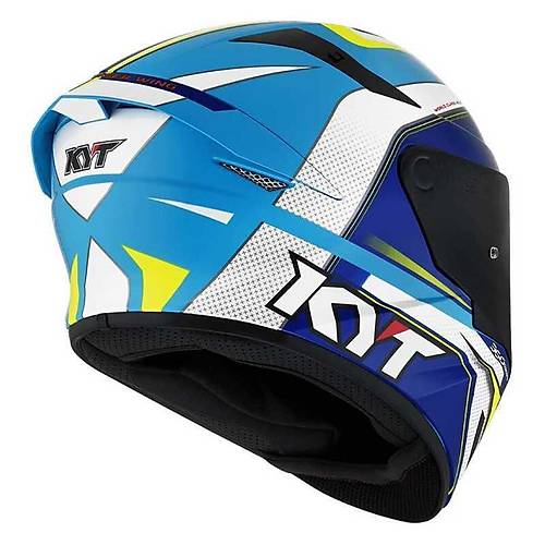 KYT TT-COURSE KASK GRAND PRIX AIK MAV BEYAZ