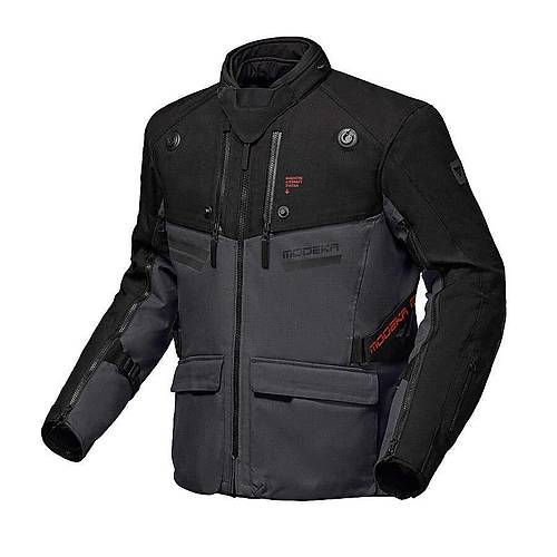 MODEKA ATLAZ WATERPROOF 'AAA' CEKET KOYU GR� S�YAH