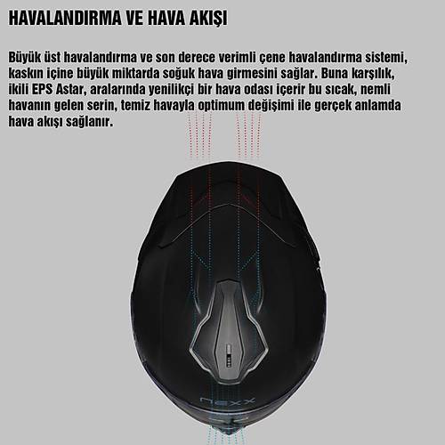 NEXX Y.100R Baron Mat Indigo Mavi Kapal Kask