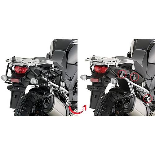 KAPPA KLR3105 SUZUKI DL 1000 V-STROM (14-19) YAN �ANTA TA�IYICI