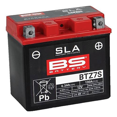 BS BATTERY BTZ7S-SLA MOTOS�KLET AK�