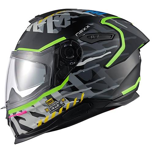 NEXX Y.100R URBANGRAM MAT S�YAH KASK