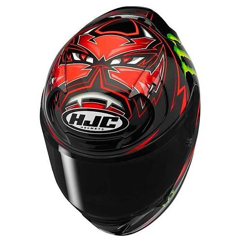 HJC RPHA 12 Quartararo Replica MC1 Kapal Kask