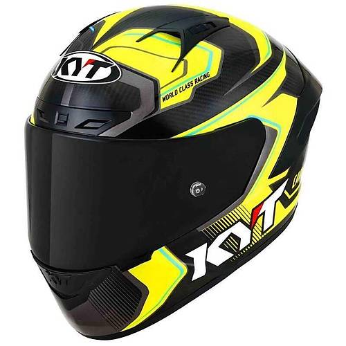 KYT NZ RACE KASK CARBON COMPETITION YELLOW
