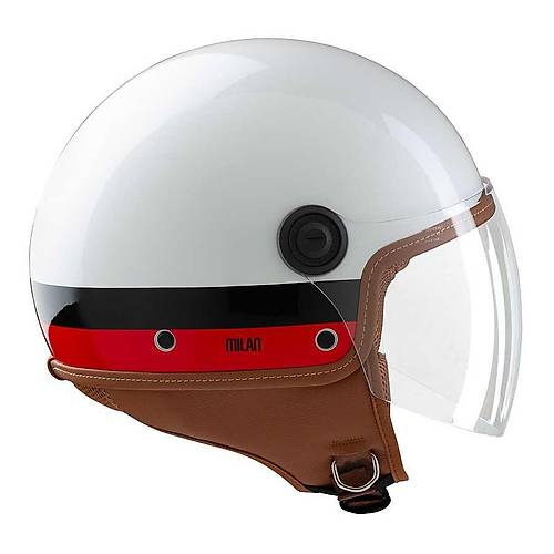 TUCANO URBANO EL JETTIN 6.0 YARIM KASK MILAN DEVIL �NC� BEYAZI