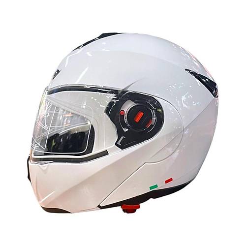 BEYAZ ENE AILIR MOTOSKLET KASK