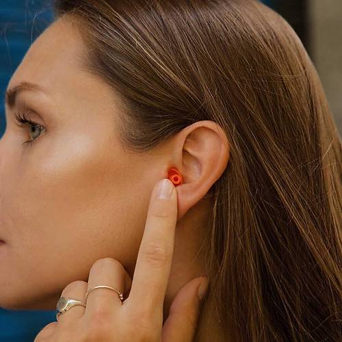 NONOISE MOTO KULAK TIKACI TURUNCU