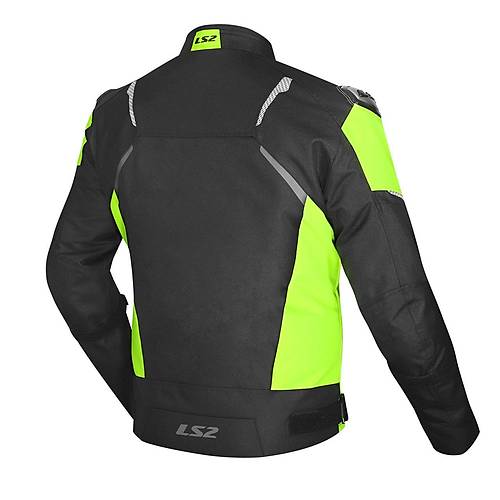 LS2 Zoom Erkek Motosiklet Mont Siyah-Neon Sar