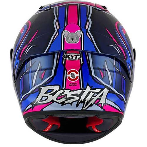 KYT NZ RACE KASK BASTIANINI