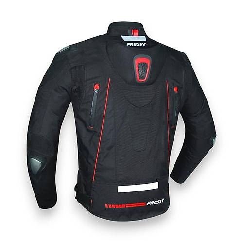 Prosev 186 Yeni Versiyon Hrgl Siyah Klk Motosiklet Montu