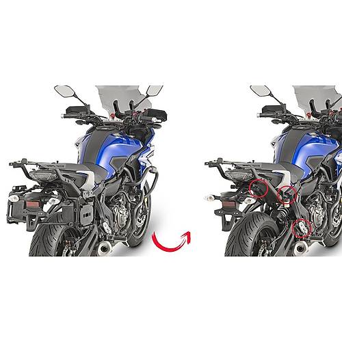 GIVI PLR2130 YAMAHA TRACER 700 (16-19) YAN �ANTA TA�IYICI